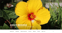 Desktop Screenshot of annasmusings.com