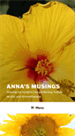 Mobile Screenshot of annasmusings.com